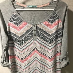 Maurices Chiffon Front Tee